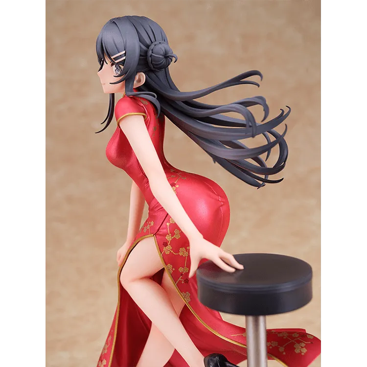 Rascal Does Not Dream of Bunny Girl Senpai Scale Figure - Mai Sakurajima: Chinese Dress Ver. 1/7 - Doki Doki Land