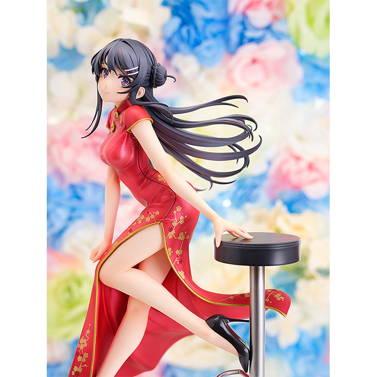 Rascal Does Not Dream of Bunny Girl Senpai Scale Figure - Mai Sakurajima: Chinese Dress Ver. 1/7