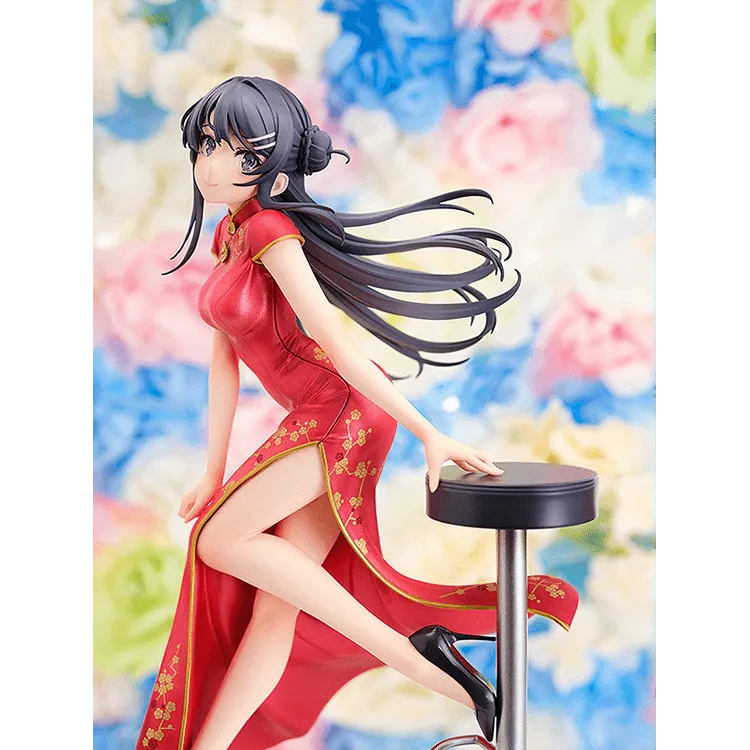 Rascal Does Not Dream of Bunny Girl Senpai Scale Figure - Mai Sakurajima: Chinese Dress Ver. 1/7 - Doki Doki Land