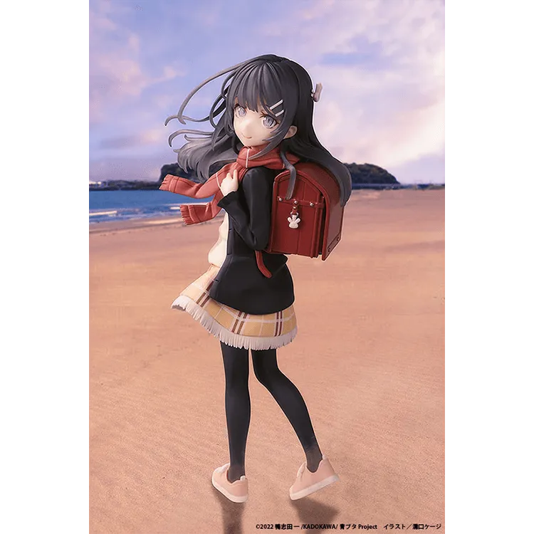 (Pre-Order END) Rascal Does Not Dream of a Knapsack Kid Scale Figure - Mai Sakurajima High School Graduation Ver. & Knapsack Kid 1/8 - Doki Doki Land