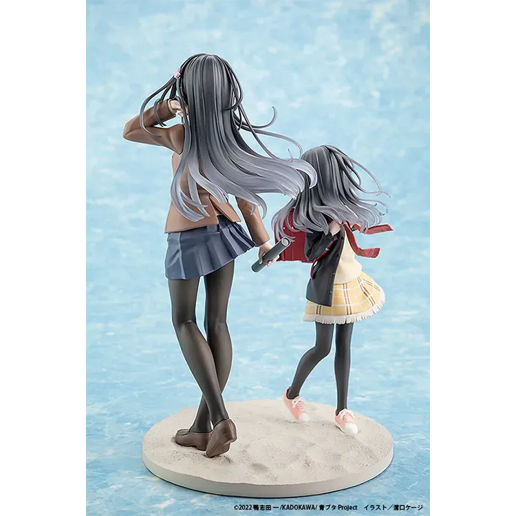 (Pre-Order END) Rascal Does Not Dream of a Knapsack Kid Scale Figure - Mai Sakurajima High School Graduation Ver. & Knapsack Kid 1/8 - Doki Doki Land