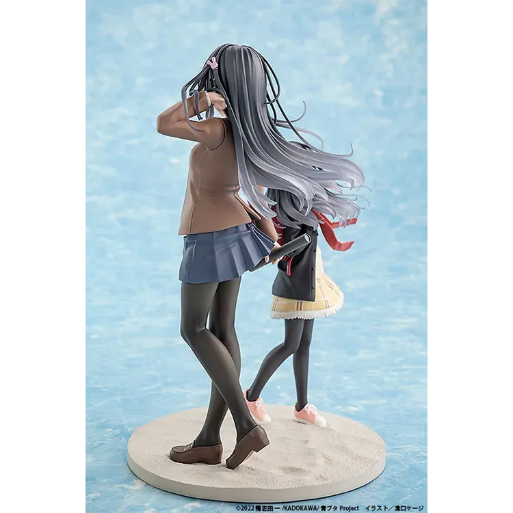 (Pre-Order END) Rascal Does Not Dream of a Knapsack Kid Scale Figure - Mai Sakurajima High School Graduation Ver. & Knapsack Kid 1/8 - Doki Doki Land