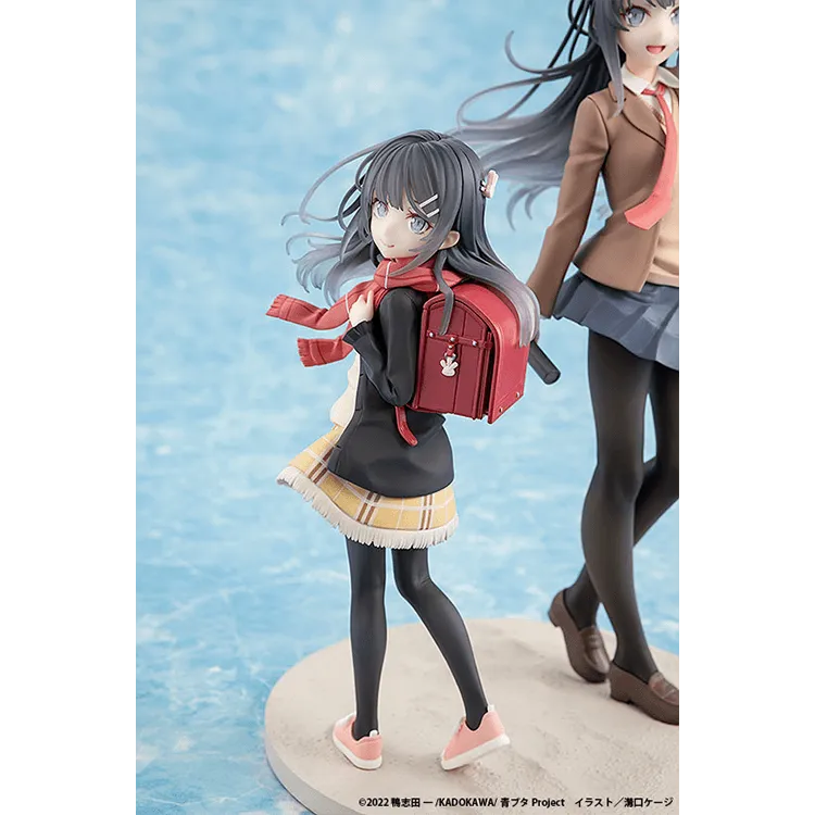(Pre-Order END) Rascal Does Not Dream of a Knapsack Kid Scale Figure - Mai Sakurajima High School Graduation Ver. & Knapsack Kid 1/8 - Doki Doki Land
