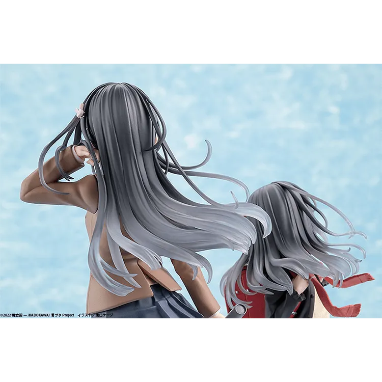 (Pre-Order END) Rascal Does Not Dream of a Knapsack Kid Scale Figure - Mai Sakurajima High School Graduation Ver. & Knapsack Kid 1/8 - Doki Doki Land