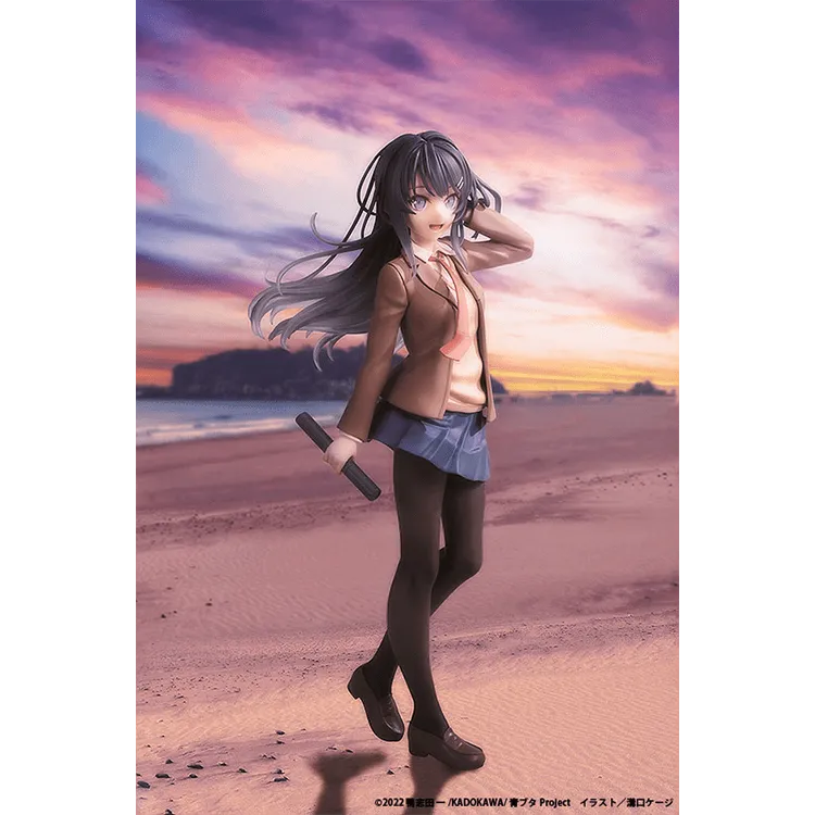 (Pre-Order END) Rascal Does Not Dream of a Knapsack Kid Scale Figure - Mai Sakurajima High School Graduation Ver. & Knapsack Kid 1/8 - Doki Doki Land