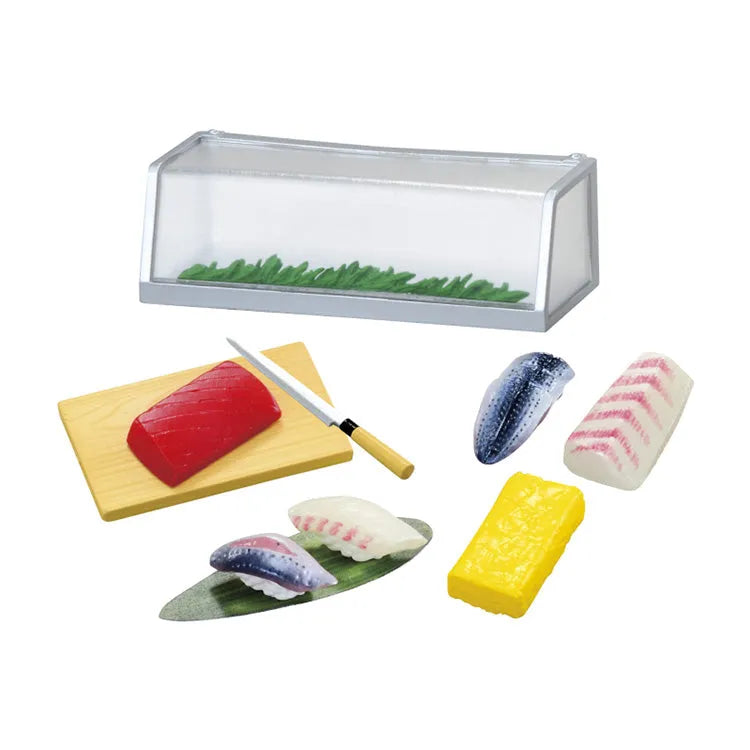 Re-Ment Petit Sample - Hey Omachi! Shita-machi no Ninjou Sushi Restaurant