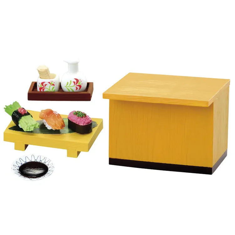 Re-Ment Petit Sample - Hey Omachi! Shita-machi no Ninjou Sushi Restaurant