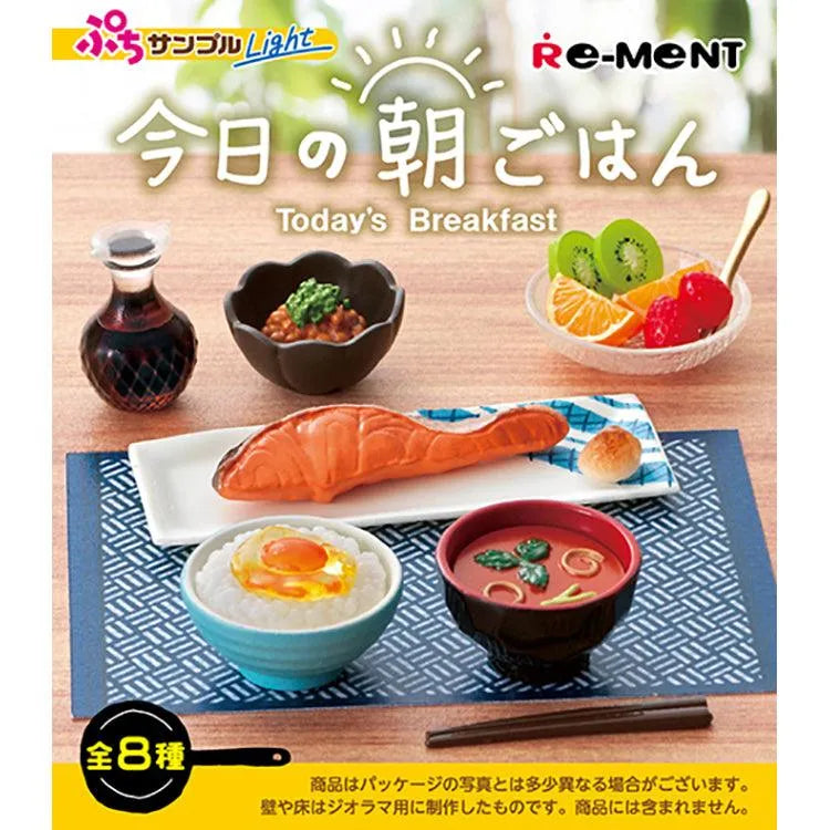 Re-Ment Petit Sample - Light Today's Breakfast - Doki Doki Land