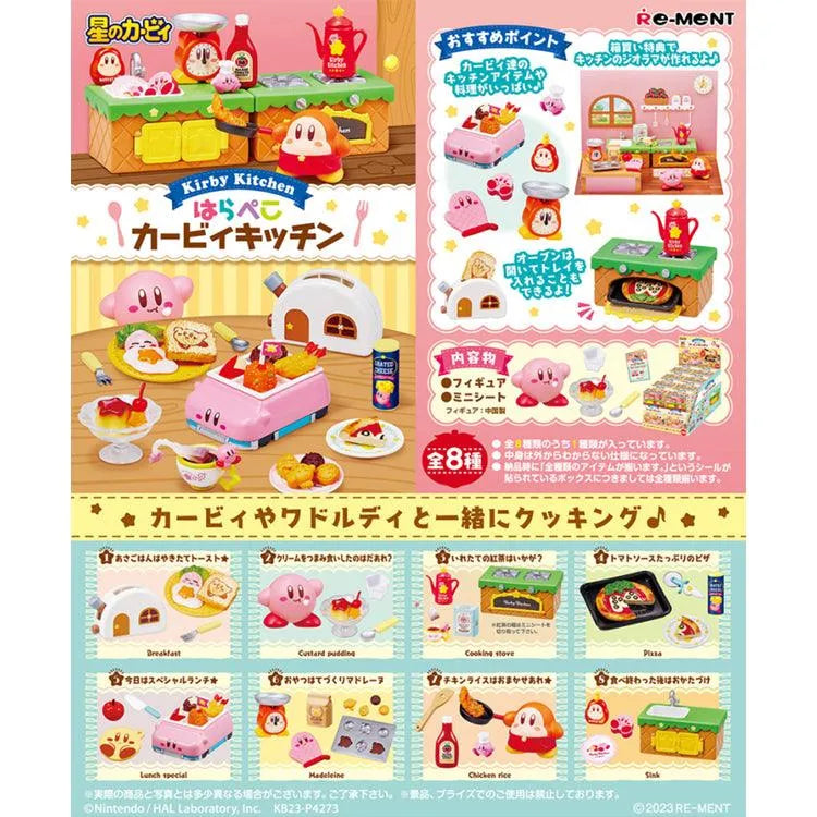 Re-Ment "Kirby" - Hungry Kirby Kitchen - Doki Doki Land