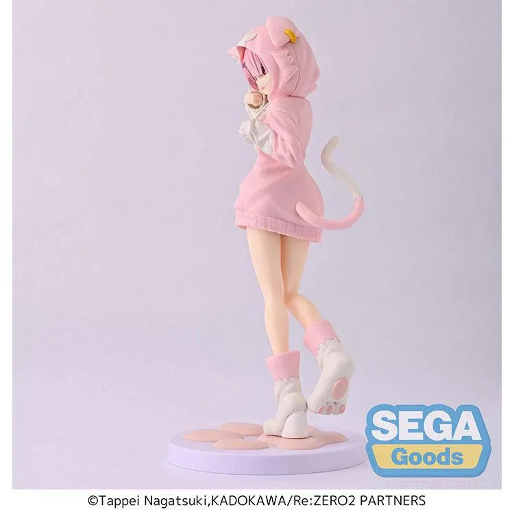 Re:Zero Starting Life in Another World Luminasta Figure - Ram Mofumofu Pack Ver. - Doki Doki Land
