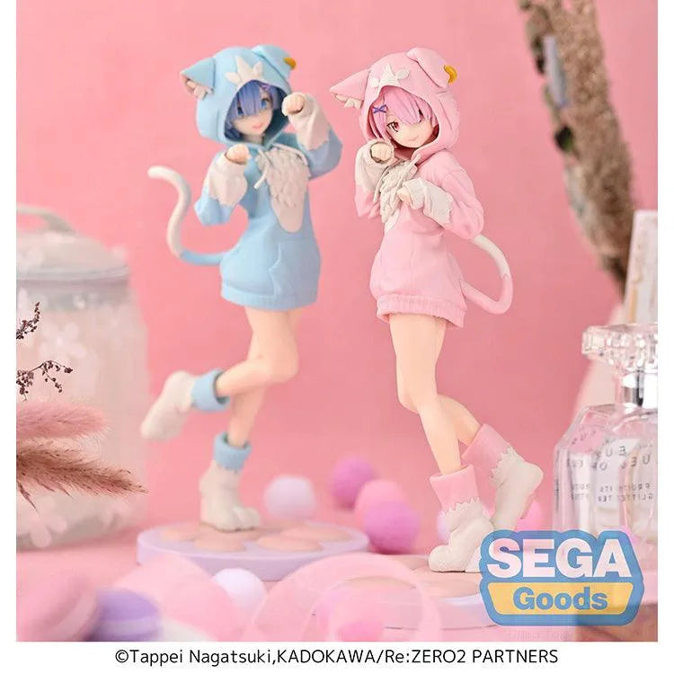 Re:Zero Starting Life in Another World Luminasta Figure - Ram Mofumofu Pack Ver. - Doki Doki Land