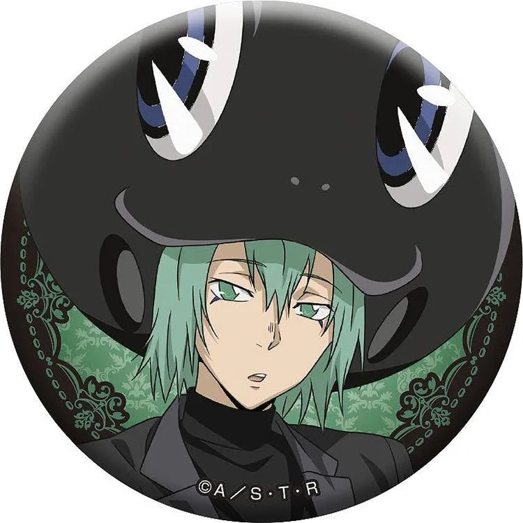 Reborn! Anime Merch - New Illustration Tin Badge Collection Black Suit ver.(1 Random) - Doki Doki Land