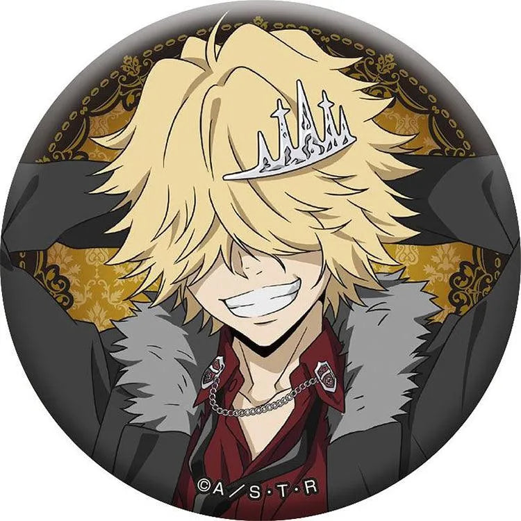 Reborn! Anime Merch - New Illustration Tin Badge Collection Black Suit ver.(1 Random) - Doki Doki Land