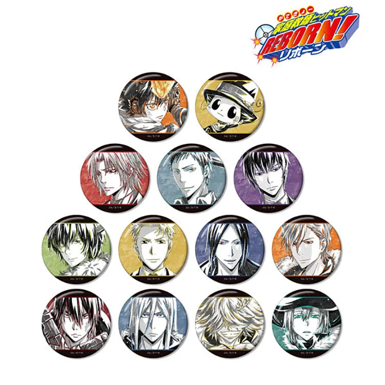 Reborn! Anime Merch - Ani-Art BLACK LABEL Trading Tin Badge (1 Random)