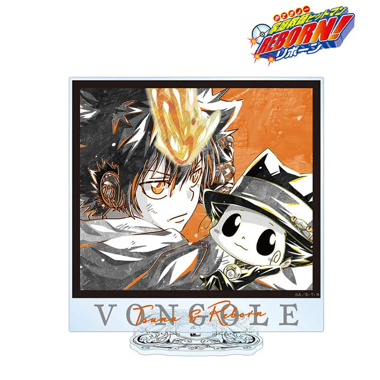 Reborn! Anime Merch - Tsunayoshi Sawada & Reborn Ani-Art BLACK LABEL BIG Acrylic Stand