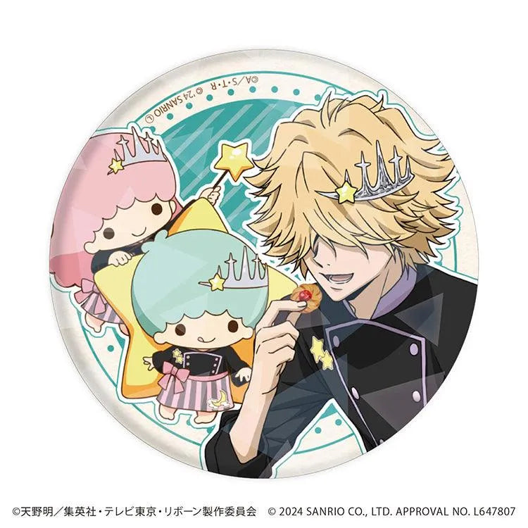 Reborn! x Sanrio Anime Merch - Hologram Can Badge Badge Vol.2 (1 Random) - Doki Doki Land