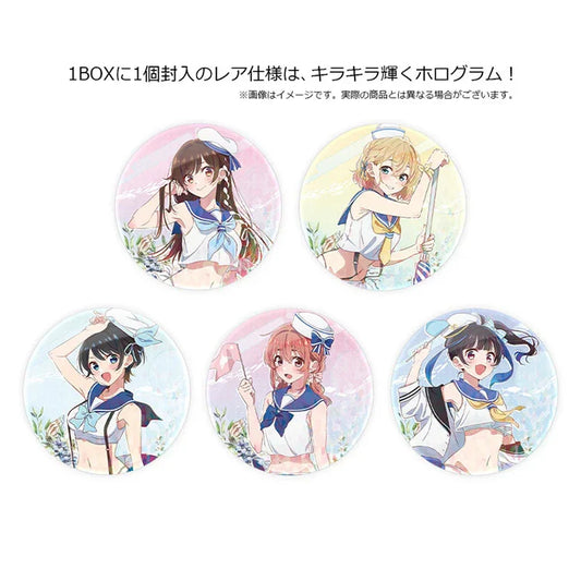 Rent-A-Girlfriend Marine Sailor Swimsuit Ver. Trading Can Badge