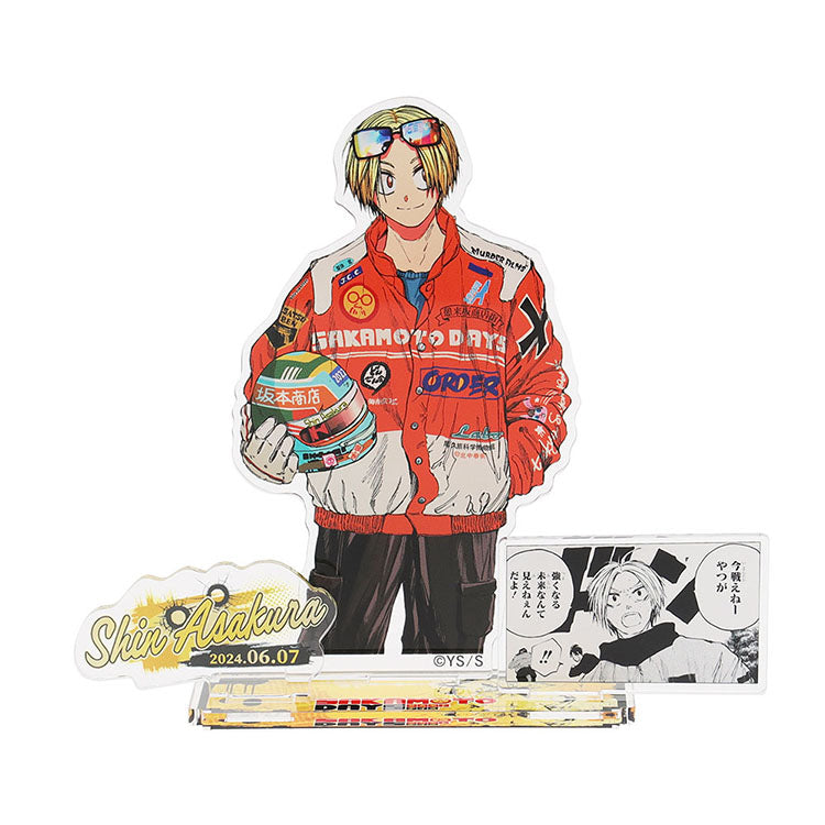 SAKAMOTO DAYS Shin Asakura 2024 Birthday Famous Scene Acrylic Stand