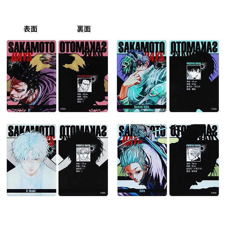 Sakamoto Days Anime Merch - Status Card Collection Vol.1