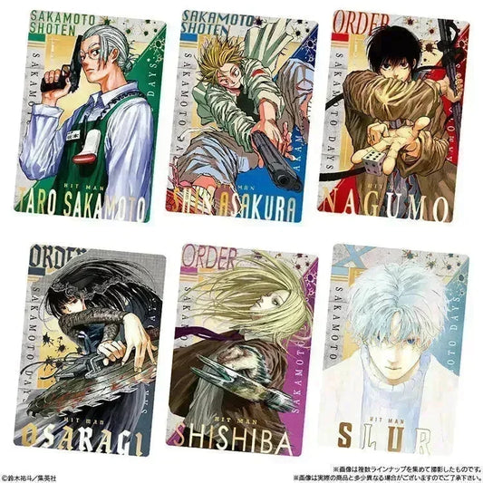 Sakamoto Days Shokugan Waffer with Collectable Card