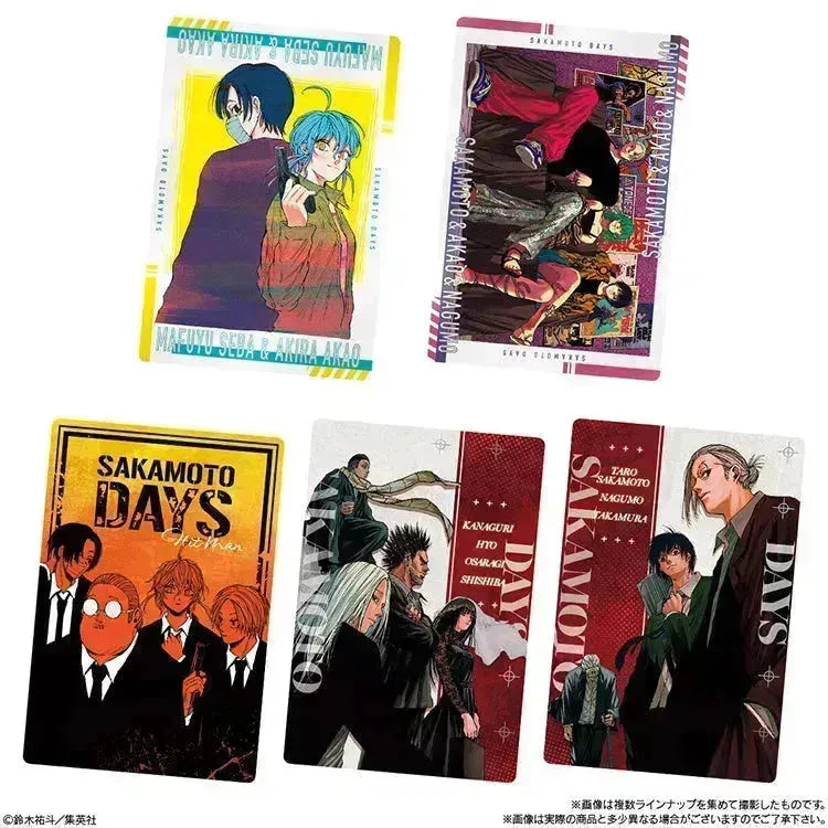 Sakamoto Days Shokugan Waffer with Collectable Card