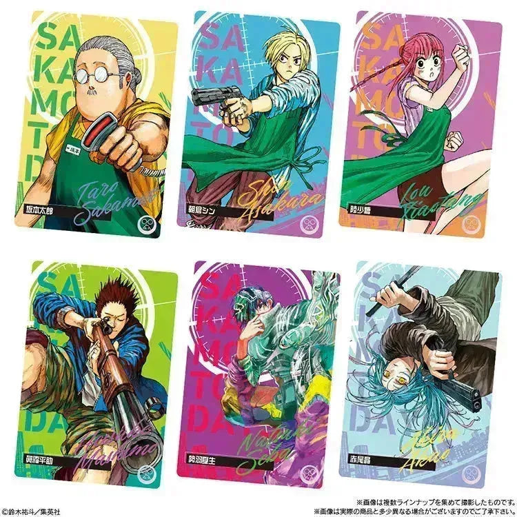 Sakamoto Days Shokugan Waffer with Collectable Card
