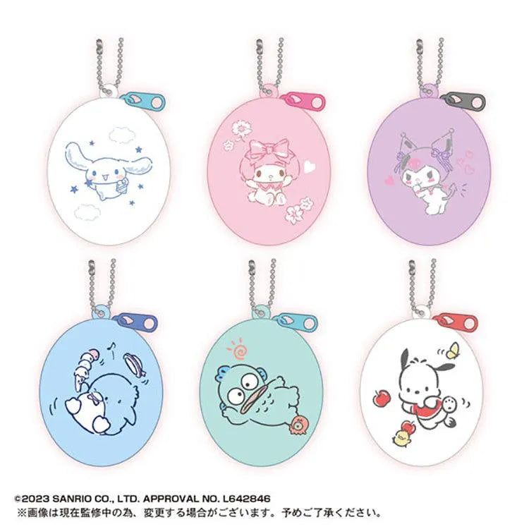Sanrio Characters Gashapon - Round Silicon Pouch (1 Random) - Doki Doki Land