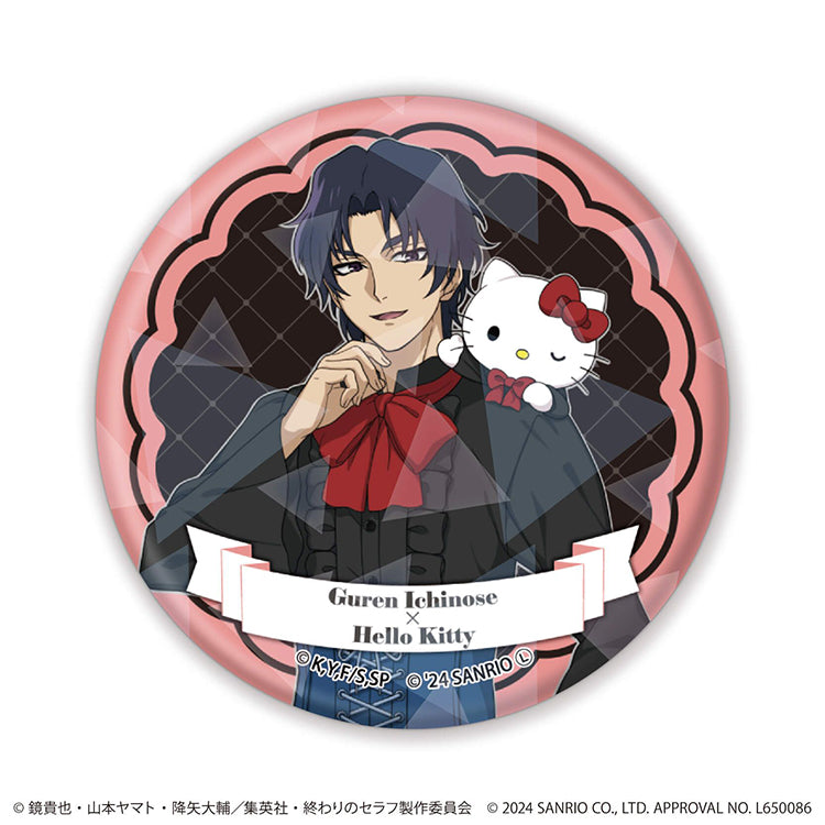Seraph of the End x Sanrio Hologram Can Badge Badge