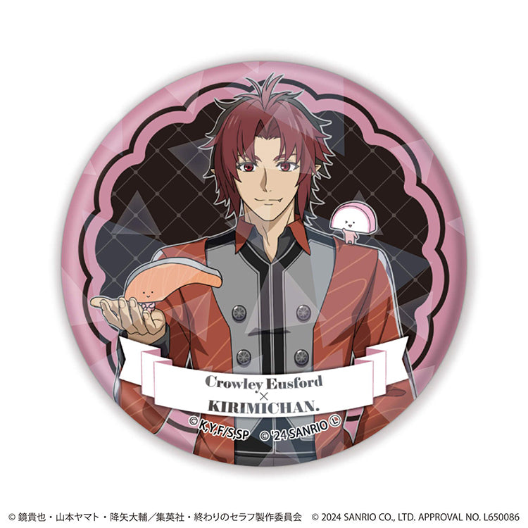 Seraph of the End x Sanrio Hologram Can Badge Badge