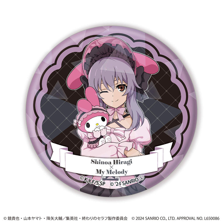 Seraph of the End x Sanrio Hologram Can Badge Badge