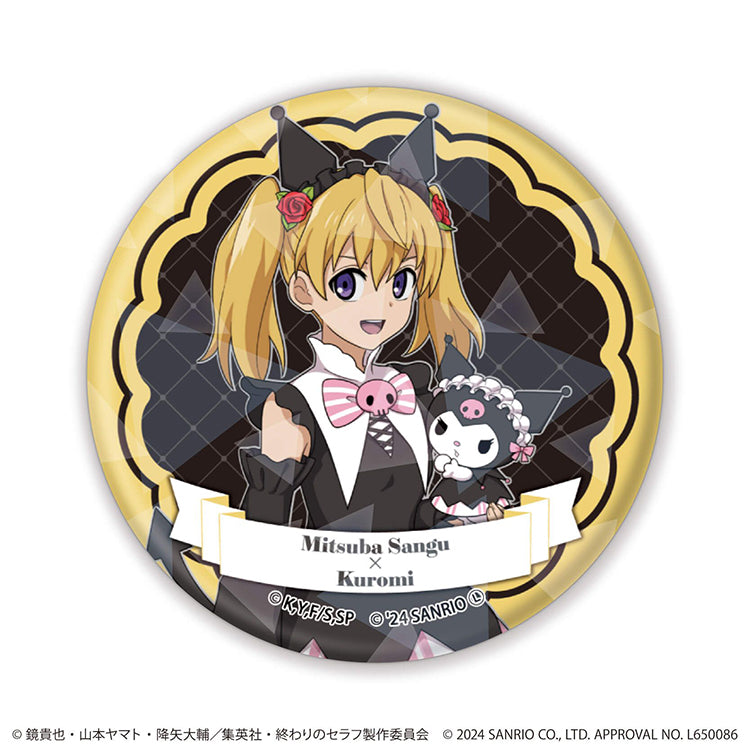 Seraph of the End x Sanrio Hologram Can Badge Badge