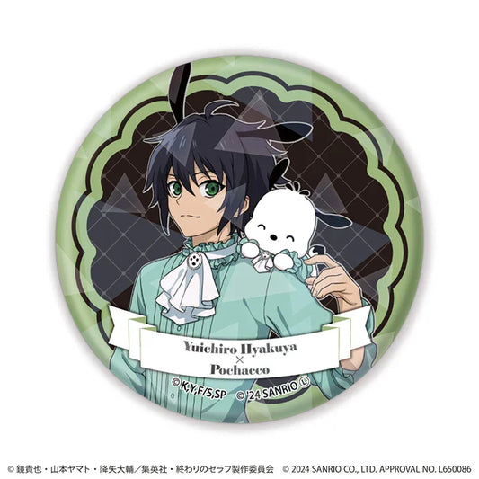 Seraph of the End x Sanrio Hologram Can Badge Badge