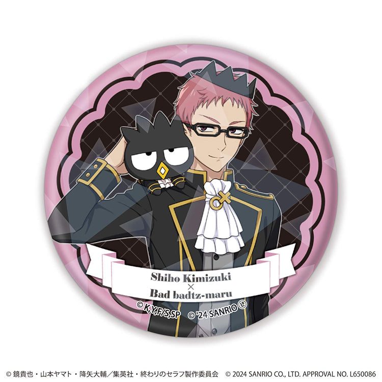 Seraph of the End x Sanrio Hologram Can Badge Badge