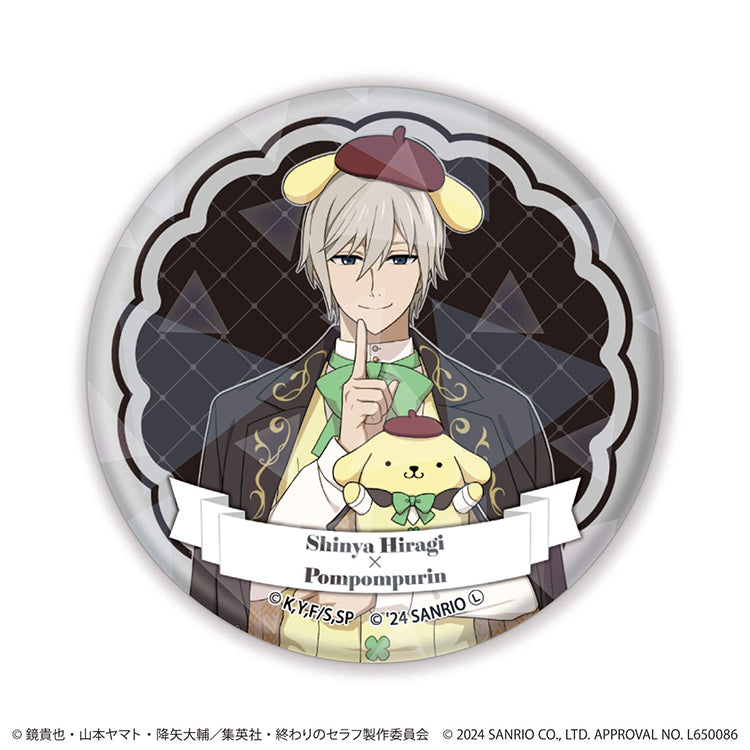 Seraph of the End x Sanrio Hologram Can Badge Badge