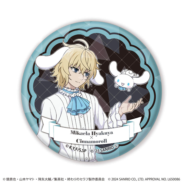 Seraph of the End x Sanrio Hologram Can Badge Badge