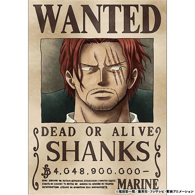 “One Piece" Anime Merch - Marine Issued Official Wanted Poster - Doki Doki Land