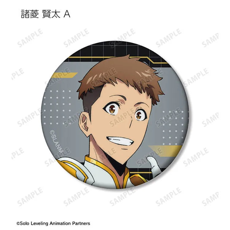 Solo Leveling Trading Matte Tin Badge