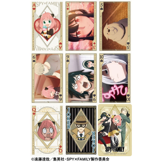 “Spy x Family” Anime Merch - Playing Card （With Clear Case) - Doki Doki Land 