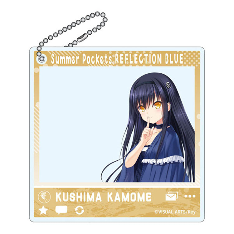 Summer Pockets REFLECTION BLUE Anime Merch - SNS Style Acrylic Keychain