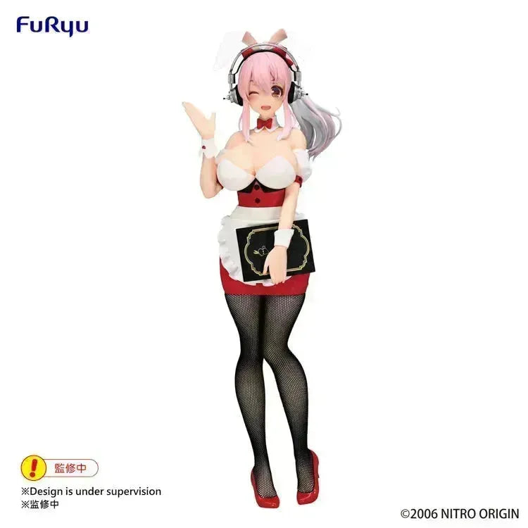 Super Sonico BiCute Bunnies Figure - Super Sonico Waitress Ver. - Doki Doki Land