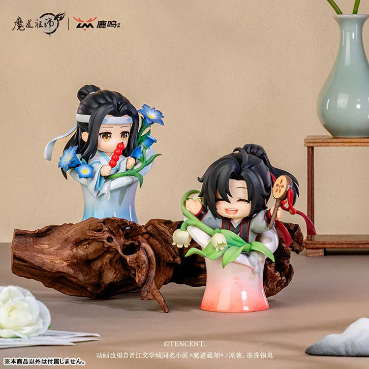 MDZS Childhood Duo Chibi Figure - Little Wei Wuxian and Lan Wangji