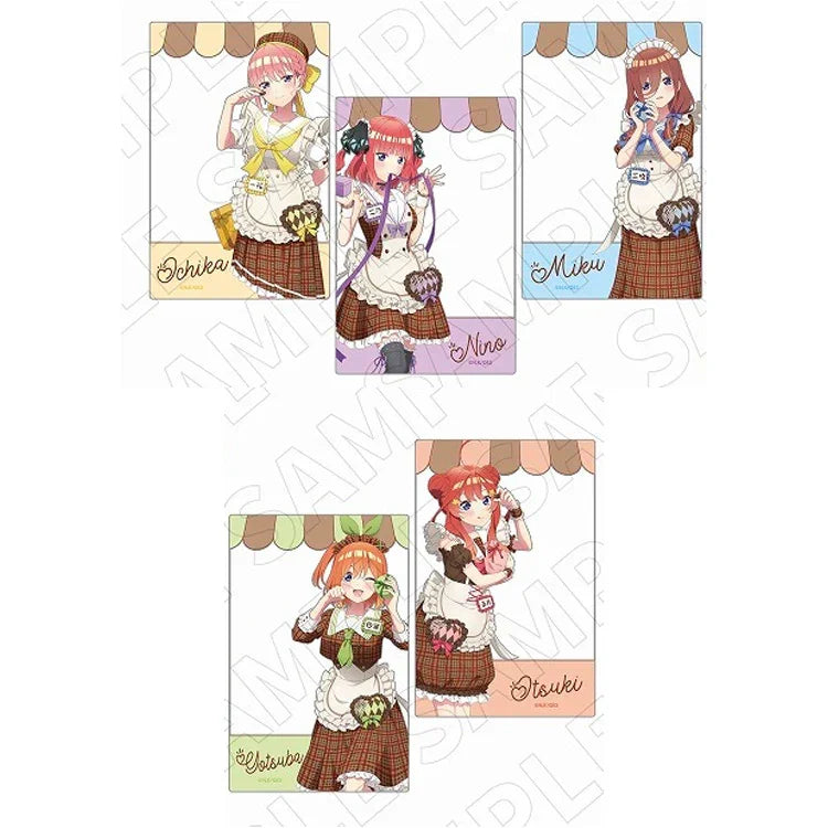 The Quintessential Quintuplets 3 o'clock Trading Clear Card