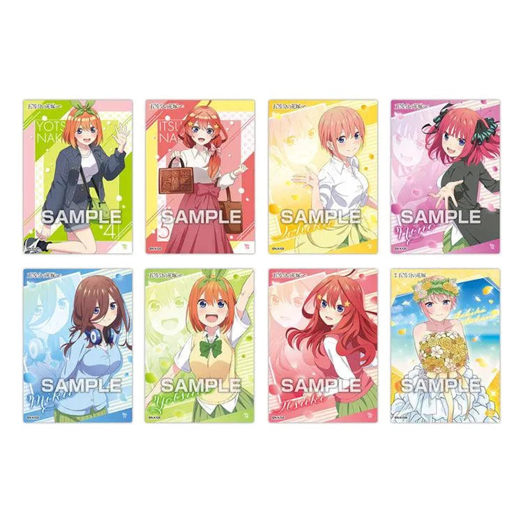 The Quintessential Quintuplets Shokugan - Specials Clear Card Collection - Doki Doki Land
