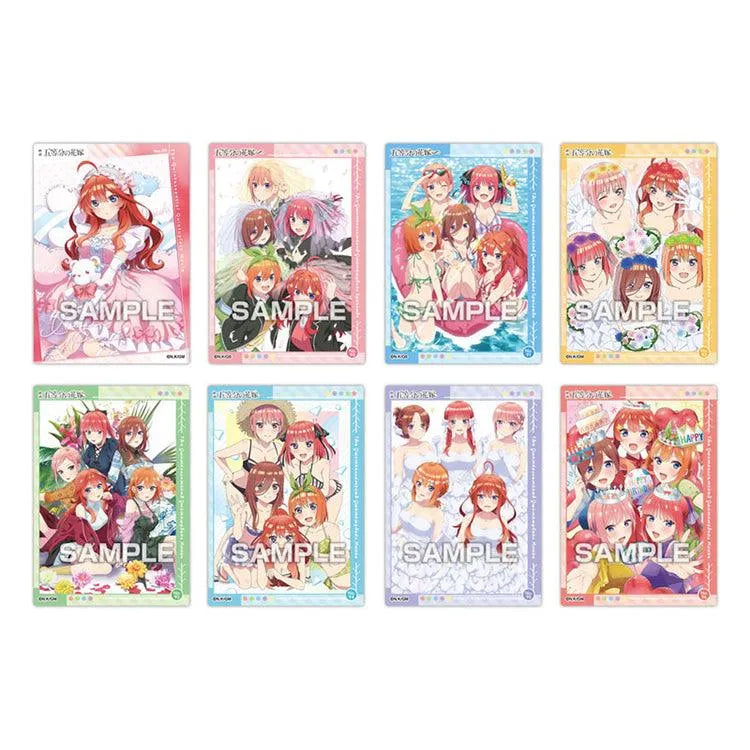 The Quintessential Quintuplets Shokugan - Specials Clear Card Collection - Doki Doki Land