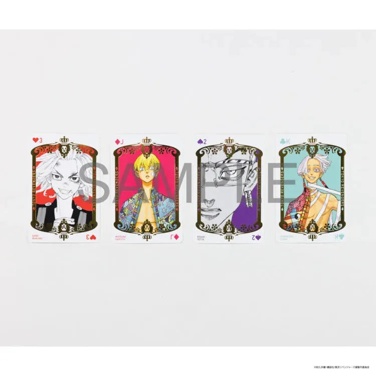 Tokyo Revengers Anime Merch - The Final World Line Exhibition Foil Stamping Playing Cards -Lion- - Doki Doki Land