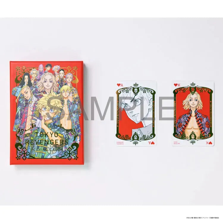 Tokyo Revengers Anime Merch - The Final World Line Exhibition Foil Stamping Playing Cards -Lion- - Doki Doki Land
