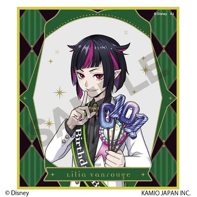 Twisted Wonderland Anime Merch - Trading Mini Shikishi Birthday Boy Ver. Vol.2 (1 Random) - Doki Doki Land