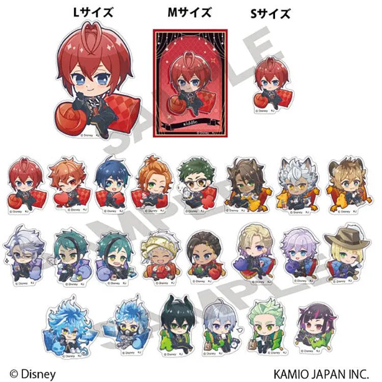 Twisted Wonderland Anime Merch - Trading Sticker Cushion (1 Random) - Doki Doki Land