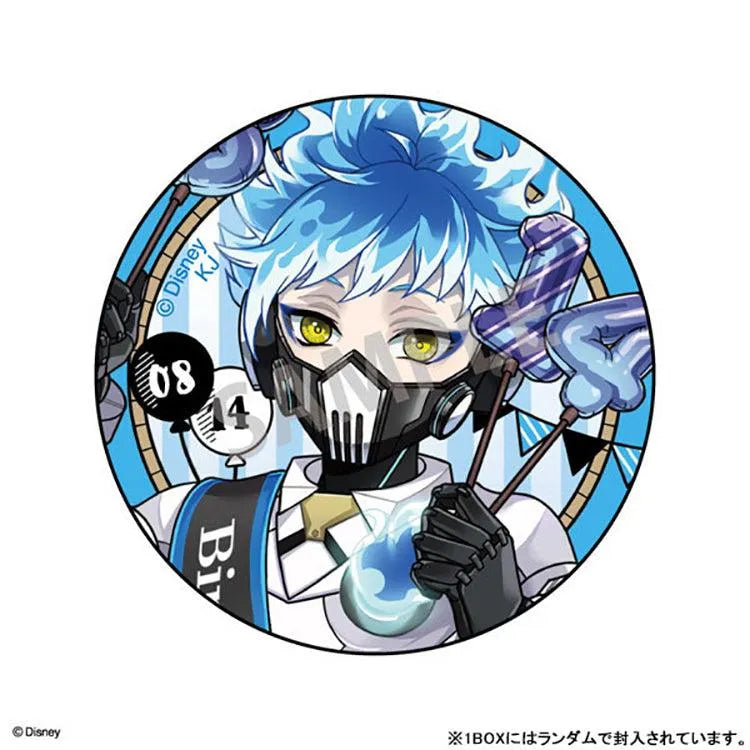 Twisted Wonderland Anime Merch - Trading Tin Badge Birthday Boy Ver. Vol.2 (1 Random) - Doki Doki Land