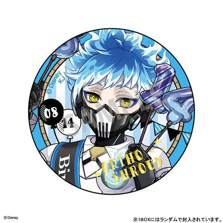 Twisted Wonderland Anime Merch - Trading Tin Badge Birthday Boy Ver. Vol.2 (1 Random) - Doki Doki Land
